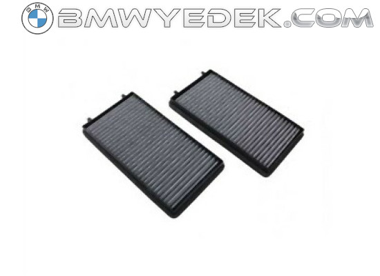 BMW E65 E66 Air Conditioning Filter Carbon 2-in-1 64119272643 HENGST