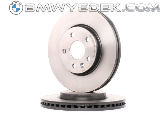 Комплект плоских передних тормозных дисков BMW E30 - 34116752434 BREMBO