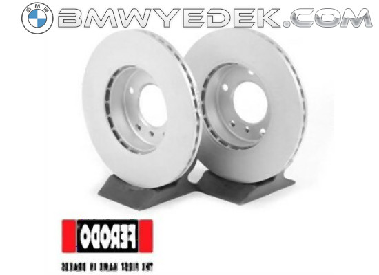 BMW E36 E46 E85 Z3 Front Brake Disc Air Set 34116864060 FERODO