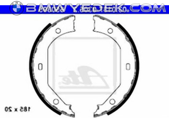 Колодки ручного тормоза для BMW E39 E46 E81 E82 E84 E87 E88 E90 E91 E92 E93 F30 F31 F32 F33 F36 - 34416761292i ATE