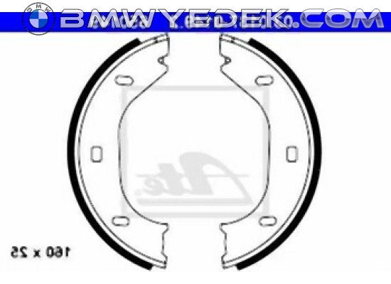 BMW E30 El Fren Balatası - 34411159467 ATE
