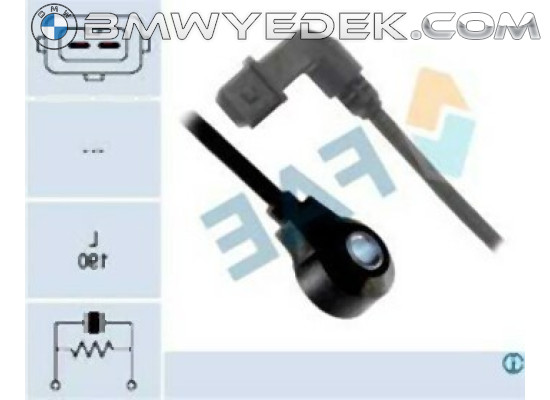 BMW E34 E36 M43 Knock Rev Sensor 12141739368 FAE