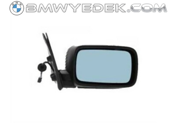 BMW E36 Sedan Mirror Left Glass 51168144407 