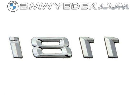 BMW E81 E87 F20 F21 118i Boot Sign 51147135548 KYBURG