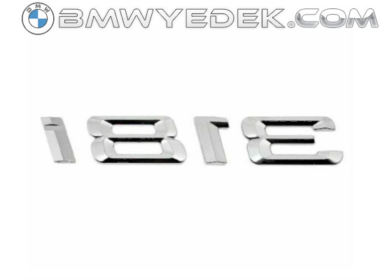 BMW E90 E91 F30 318i Trunk Inscription 51147157553 KYBURG