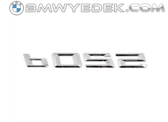 BMW E60 E61 F10 F11 520d Надпись - 51147039783 BMW импортный