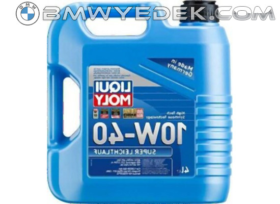 Liqui Moly 10W40 Synthetic SUPER LEICHTLAUF Engine Oil 4lt 9504 LIQUIMOLY