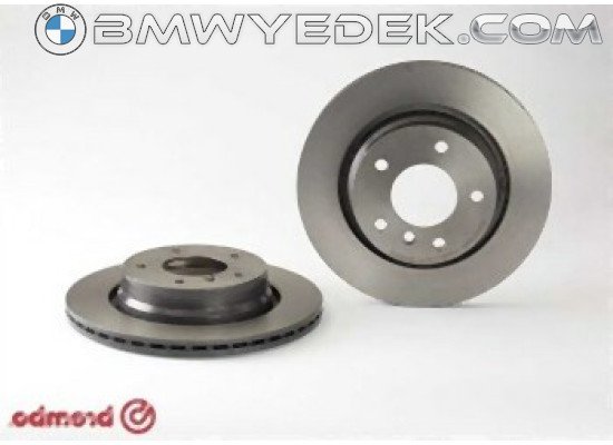 BMW E36 E46 Arka Fren Diski Havalı Takım - 34216855155 BREMBO