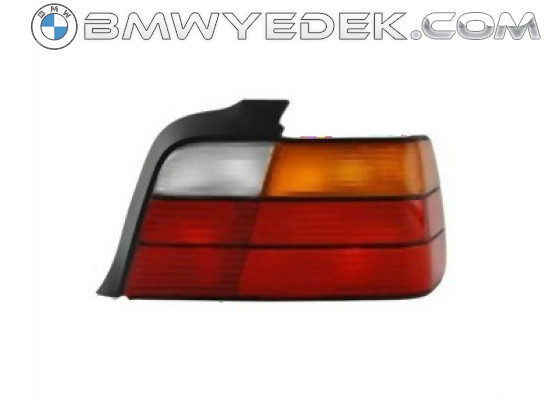 BMW E36 Sedan Taillight With Yellow Signal Left 63211387361 DEPO