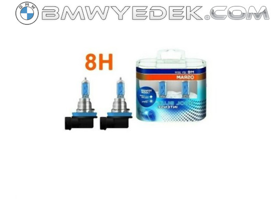 BMW MINI Angel And Fog Bulb H8 35W Cool Blue White Light Dual Set 7119906503 OSRAM
