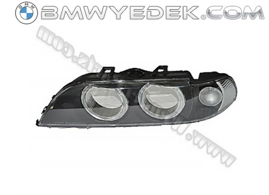 BMW E39 After 09 2000 White Turn Signal Headlight Glass Right 63126902426