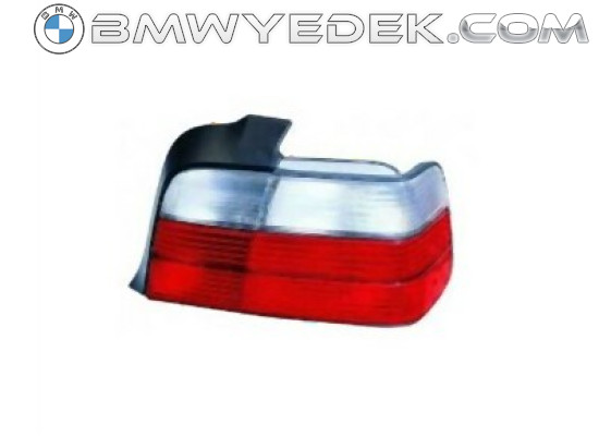 BMW E36 Sedan Taillight with White Turn Signal Left 82199405444 DEPO