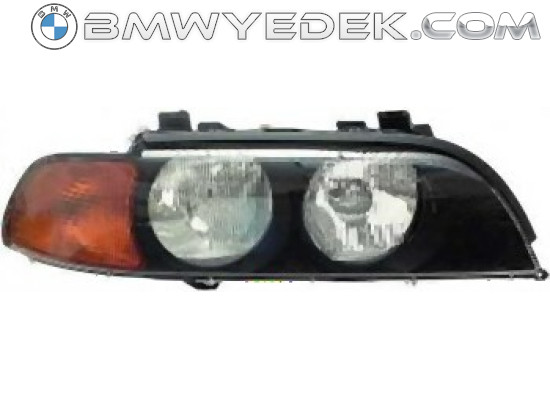 BMW E39 Headlight Left 63128362463 HELLA