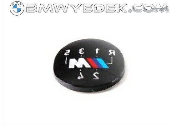 BMW E30 E32 E34 E36 E38 Vites Topuzu Amblemi M Technic - 25111221613 BMW Orjinal