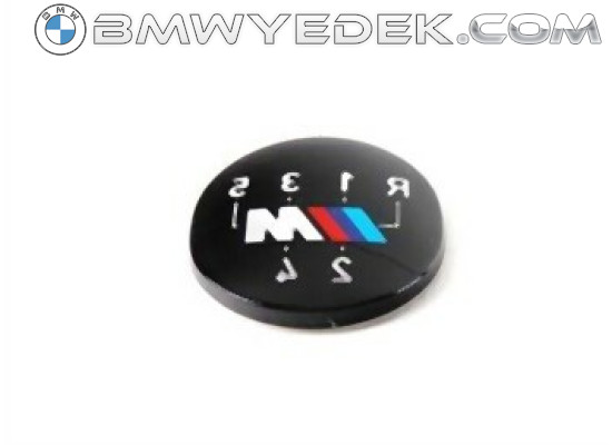 BMW E30 E32 E34 E36 E38 Gear Shift Knob Emblem M Technic 25111221613 