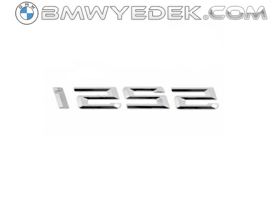 BMW E60 E61 F10 F11 525d Tailgate Sign 51147219546 