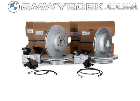 Bmw 4 Series F36 Gran Coupe 420dx Front And Rear Brake Disc Pad Set Oem