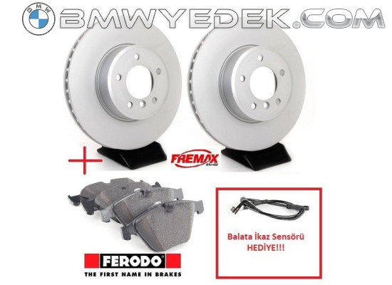 Bmw 5 Series E60 Chassis Front Brake Disc And Set Including Pad Plug 