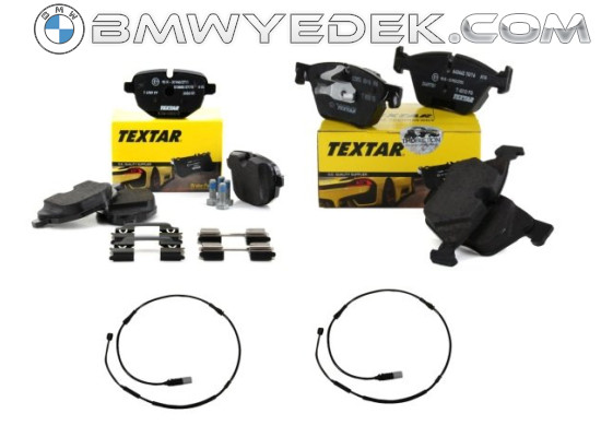 Bmw F10 Chassis 520d Front And Rear Brake Pad Set Textar