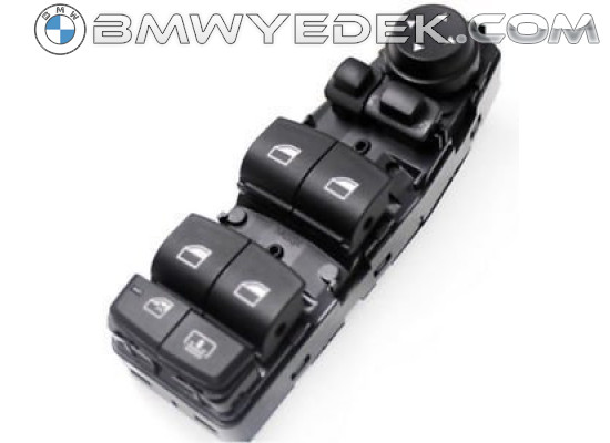 Bmw 5 Series F10 Case Left Window Opening Button Set with Function 61319241956 