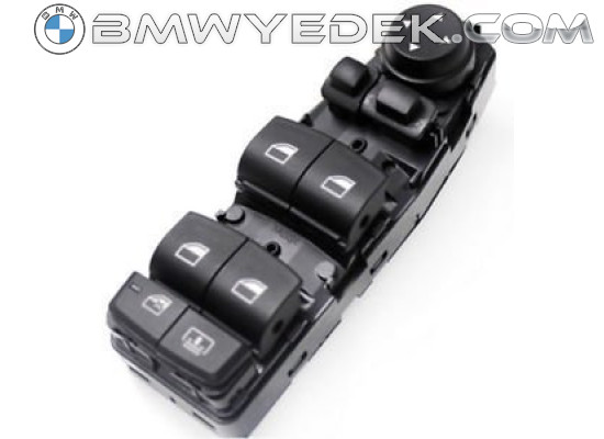 Bmw 5 Series F10 Case Left Window Opening Button Set with Function 61319241956