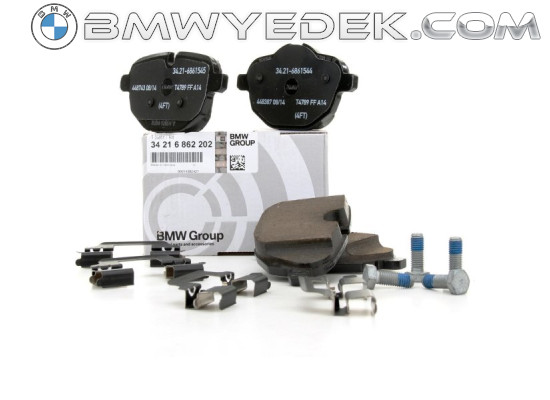 Bmw 5 Series F10 Case 525dx Rear Brake Pad Set Oem