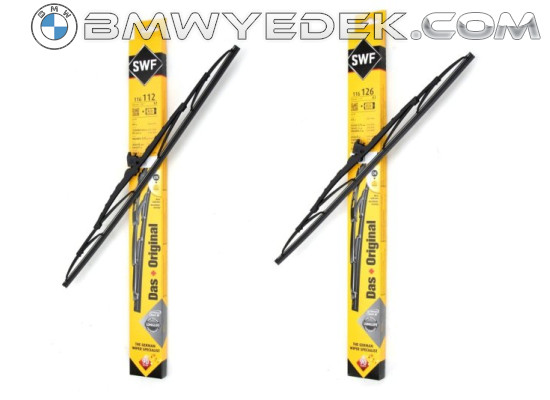 Bmw X3 Series E83 Case Front Wiper Cleaner Set Swf 116112 116126 