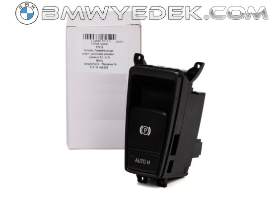 Bmw X5 Series E70 Case Hand Parking Brake Release Button Febi 61319148508