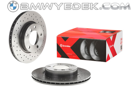 BMW Brembo Perforated Brake Disc Front Air Cooled E36 - E46 34116855153 XTRA