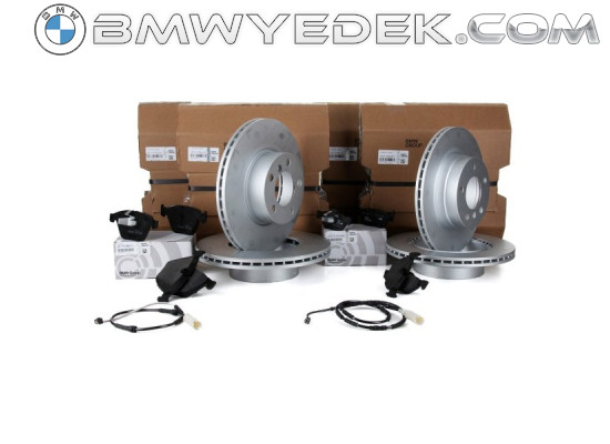 Bmw 3 Series E90 Case 320d Front Rear Brake Disc And Pad Set Oem
