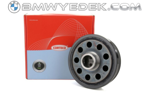 Bmw E90 Chassis 318d N47 Crank Pulley Corteco 