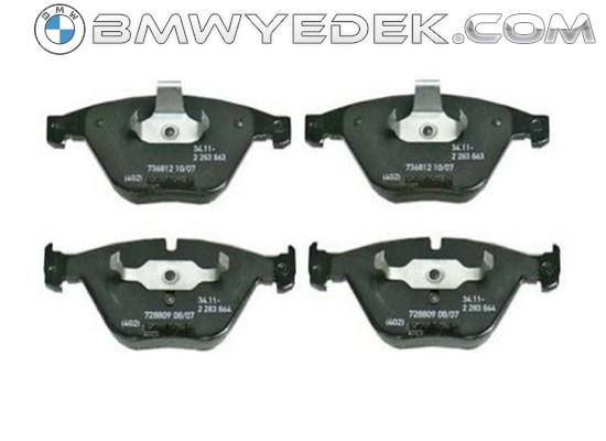 Bmw Brake Pads Front E82 E90 E92 E93 34112283865 