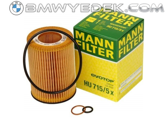 Bmw Oil Filter E30 E34 E36 E46 1984-2001 Hu7154x 11421716192 