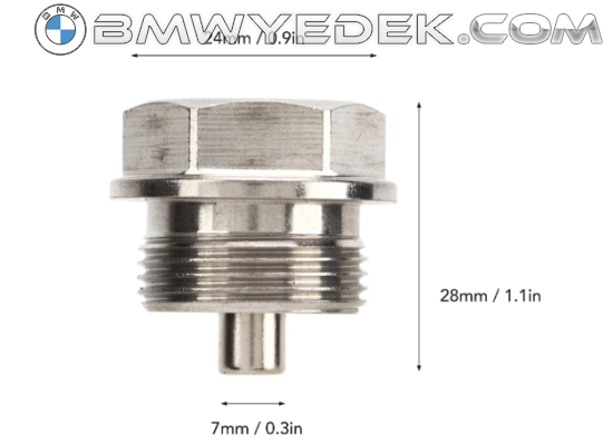 BMW F22 F20 F30 F10 E84 E89 N2 Пробка картера (Vem-11137605018)