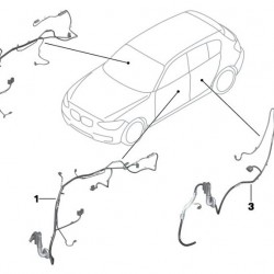 Bmw Kablo Grubu Sürücü Tarafı 61129335287 Bmw Kablo Grubu Sürücü Tarafı 61129335287