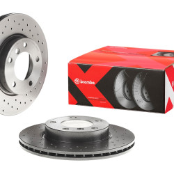 BMW Brembo Delikli Fren Diski Ön Hava Soğutmalı E36 - E46  34116855153 XTRA