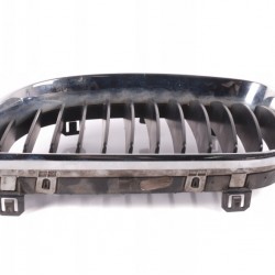 Решетка радиатора Bmw, хромированная рама, левая 51137077129 Решетка радиатора Bmw, хромированная рама, левая 51137077129