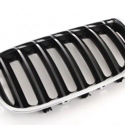 Решетка радиатора Bmw передняя левая 51137113733 Решетка радиатора Bmw передняя левая 51137113733