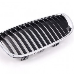Решетка радиатора Bmw, хромированная рама, левая 51137157275 Решетка радиатора Bmw, хромированная рама, левая 51137157275