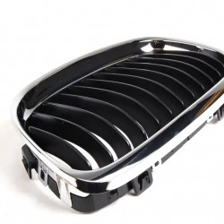 Решетка радиатора Bmw хромированная левая 51137201967 Решетка радиатора Bmw хромированная левая 51137201967