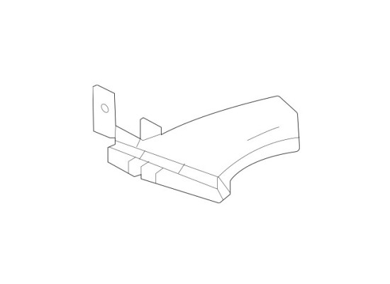 Land Rover Front Right Lower Brake Ventilation Duct Lr132701 Land Rover Front Right Lower Brake Ventilation Duct Lr132701