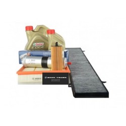 Bmw E87 Kasa 116d N47 Motor Periyodik Bakım Filtre Seti Bosch Marka Castrol 5w30 Yağ