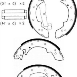 BMW E30 Arka Pabuç Fren Balatası - 34219064270 FERODO BMW E30 Arka Pabuç Fren Balatası - 34219064270 FERODO