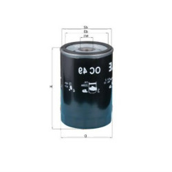 Масляный фильтр BMW E30 E34 M20 — 11421266773 MAHLE Масляный фильтр BMW E30 E34 M20 — 11421266773 MAHLE