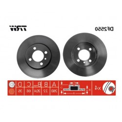 BMW E30 Ön Fren Diski Havalı Takım - 34111160915 TRW