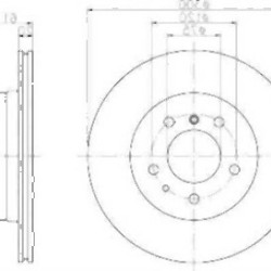 BMW E34 540 M5 Комплект задних тормозных дисков — 34211165265 TEXTAR BMW E34 540 M5 Комплект задних тормозных дисков — 34211165265 TEXTAR