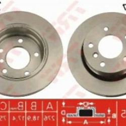 BMW E36 E46 Arka Fren Diski Havalı Takım - 34216855155 TRW