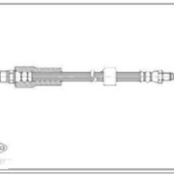 BMW E38 Arka Fren Hortumu - 34301163080 CORTECO