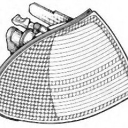 BMW E46 До 09/2001 Сигнал Белый Левый - 63136902769 СКЛАД BMW E46 До 09/2001 Сигнал Белый Левый - 63136902769 СКЛАД