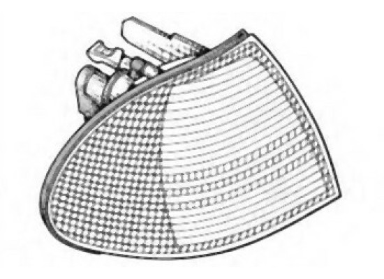 BMW E46 09/2001 Öncesi Sinyal Beyaz Sol - 63136902769 DEPO BMW E46 09/2001 Öncesi Sinyal Beyaz Sol - 63136902769 DEPO